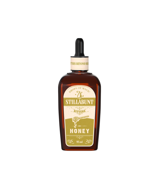 Nealkoholinis biteris kokteliams medaus skonio Stillabunt "Honey Bitters", 95 ml