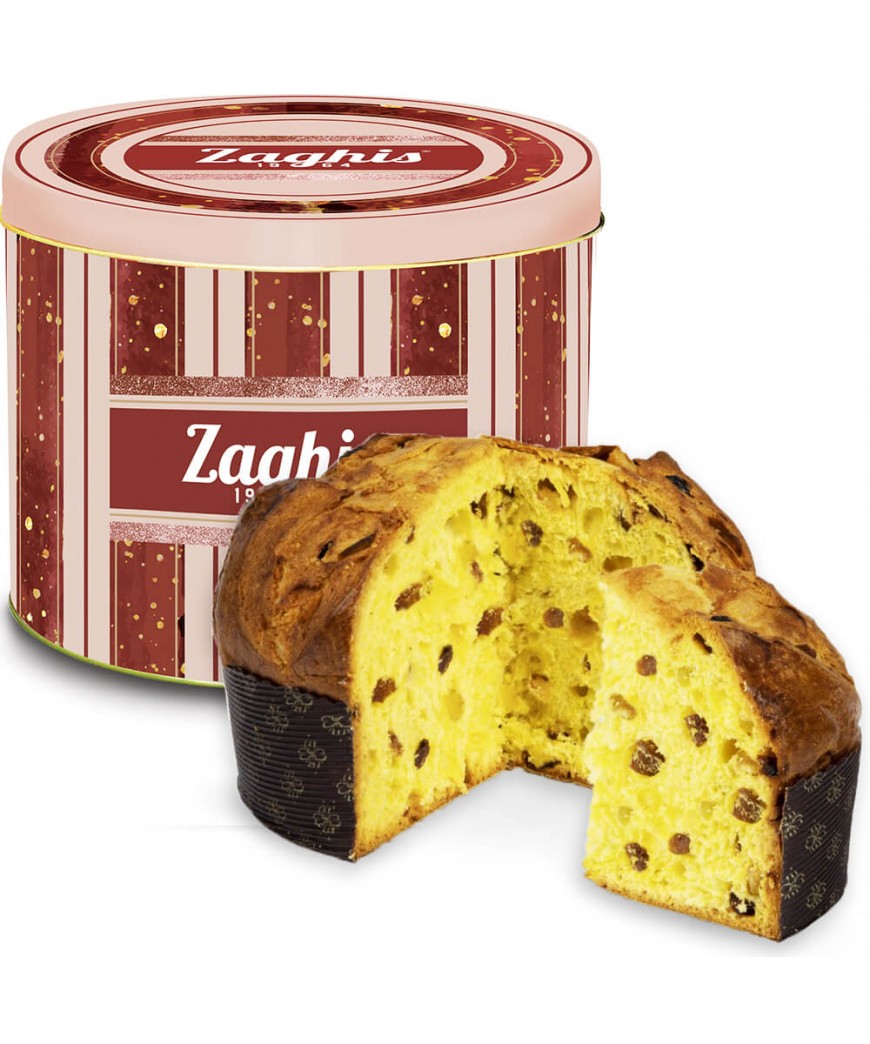 Klasikinis Panettone pyragas “Tin Box” metalinėje dėžutėje